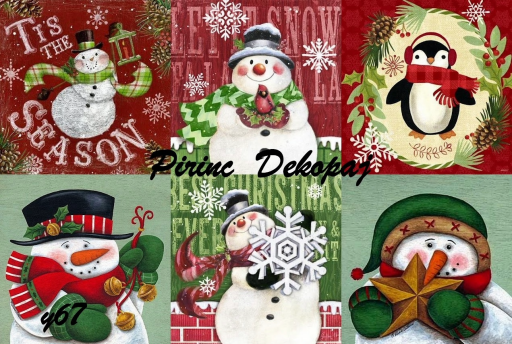 Yeni Yıl Pirinç Dekopaj